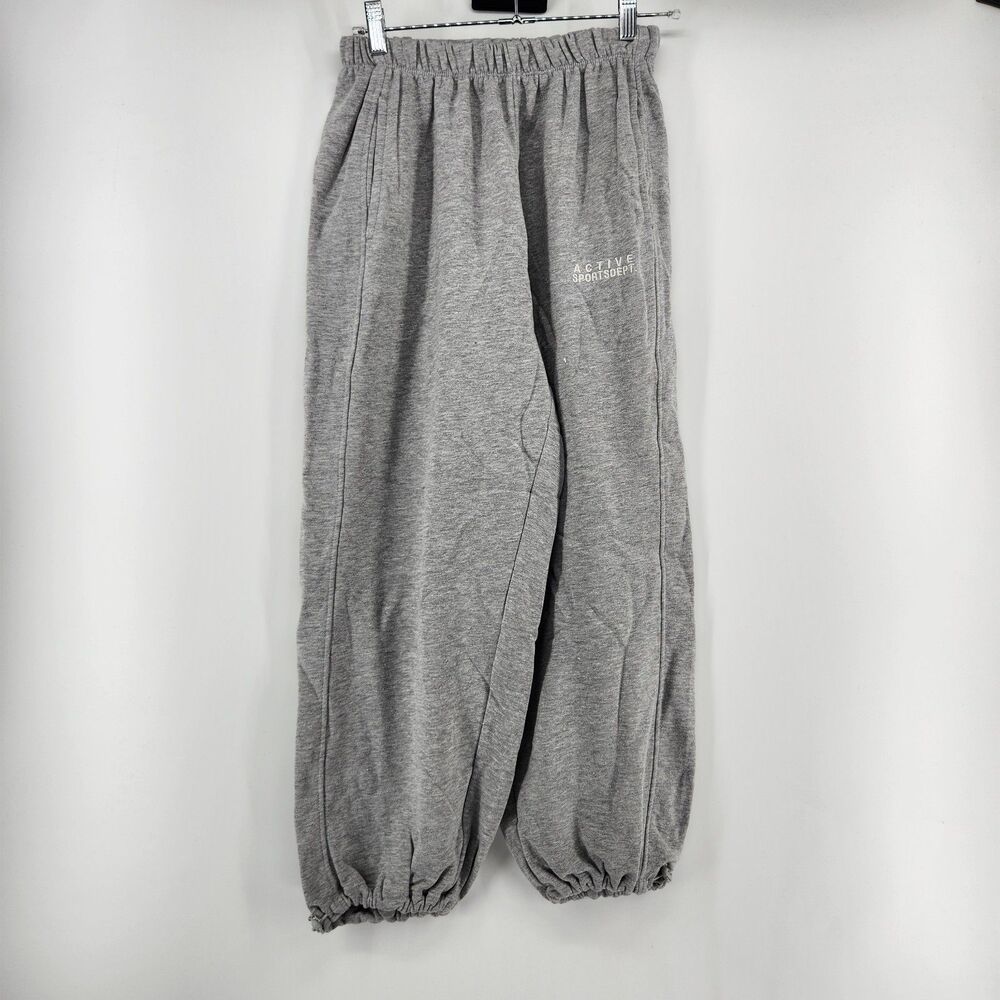 NWT Zara Teen Girls 13-14 Gray Fleece Active Jogger Sweatpants